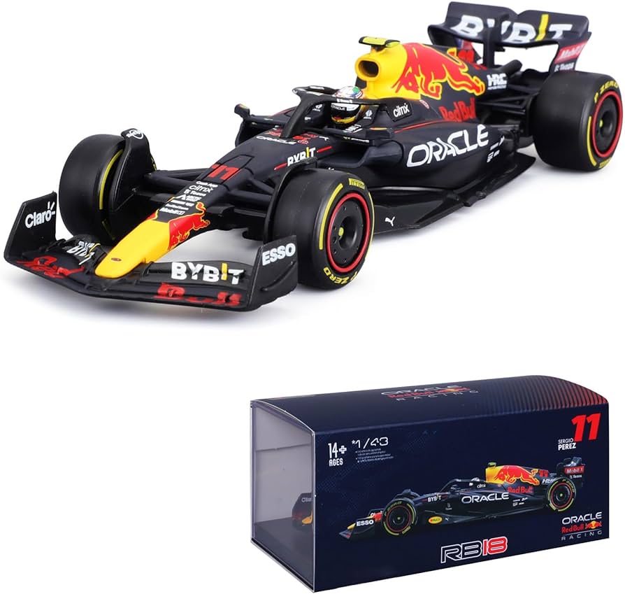 Amazon.com: Xiangtat 1:43 2022 F1 RedBull Racing RB18 1# Max